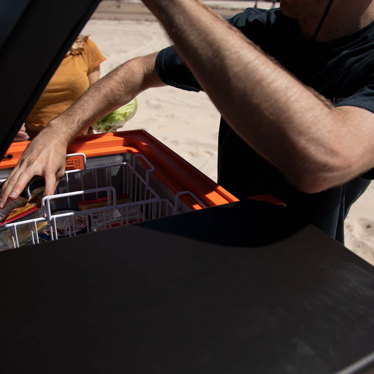 XTM 75BT 75L DZ Fridge Freezer and Cover Pack BCF