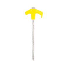OZtrail 150mm Screw in Tent Peg - Set of 15, , bcf_hi-res