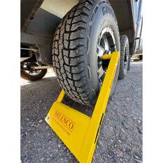 Milenco Trailer Wheel Clamp Yellow, , bcf_hi-res