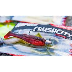 Rapala CrushCity Heavy Hitter Soft Plastic Lure 4in Glow Shad, Glow Shad, bcf_hi-res