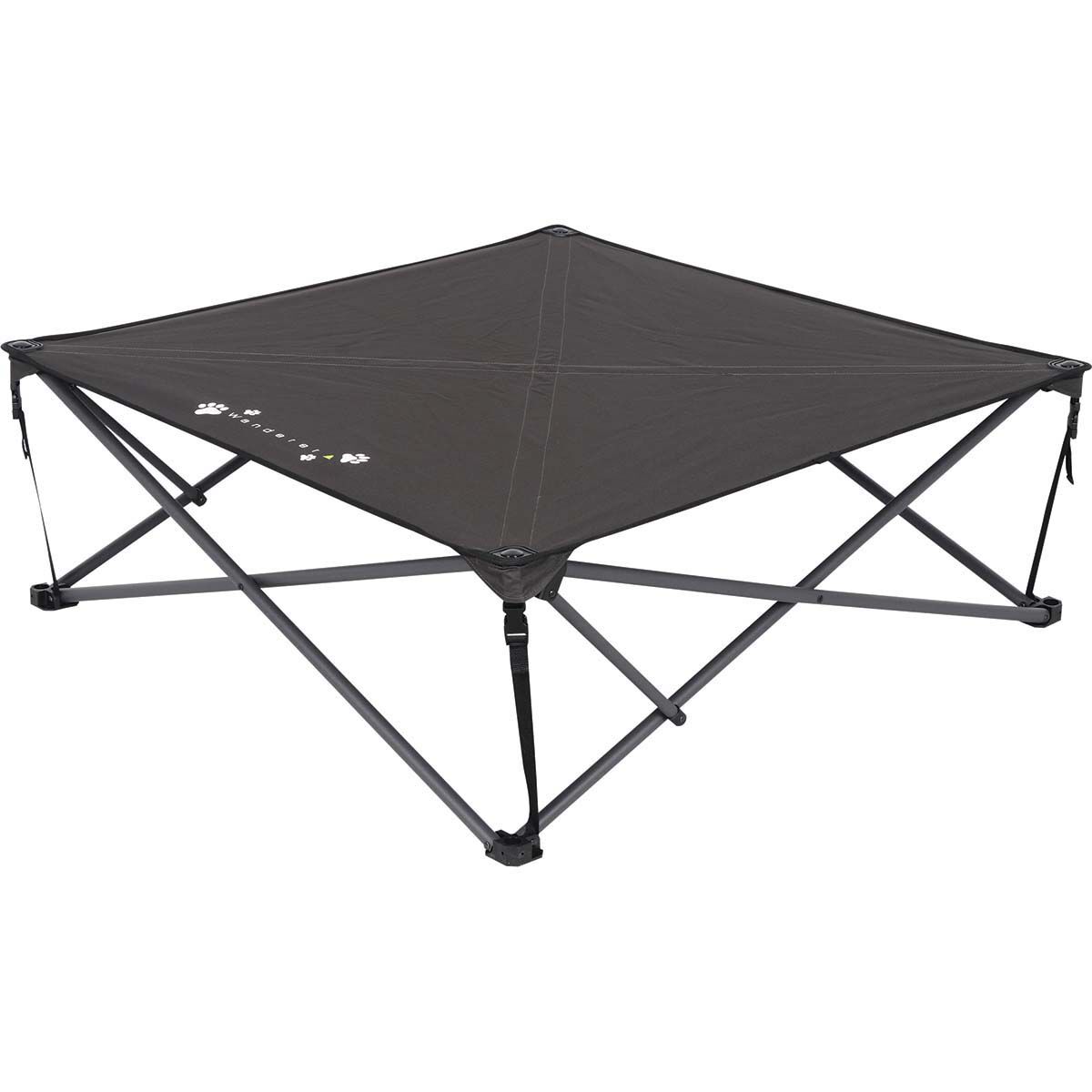 Wanderer Pets Large Quad Fold Dog Bed, , bcf_hi-res