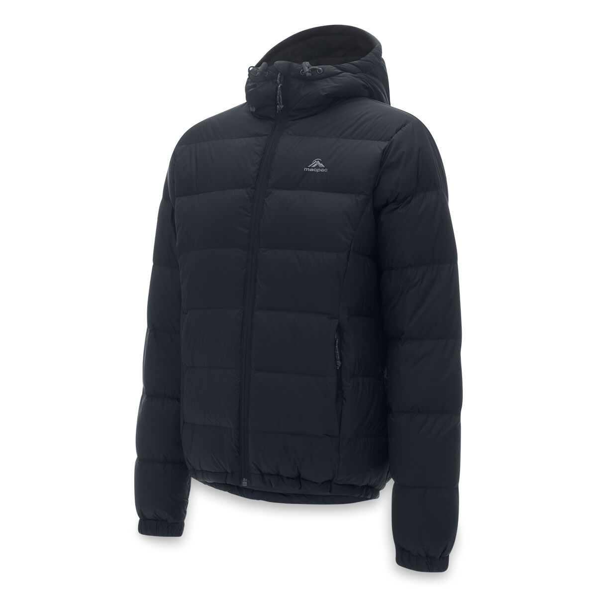 Macpac Women's Halo Hooded Down Puffer Jacket V2, Black, bcf_hi-res