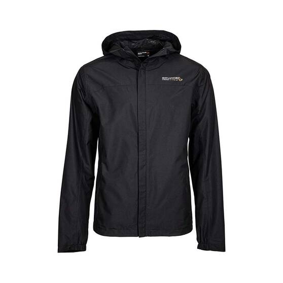 Savage Gear Men's Rain Jacket, Black, bcf_hi-res