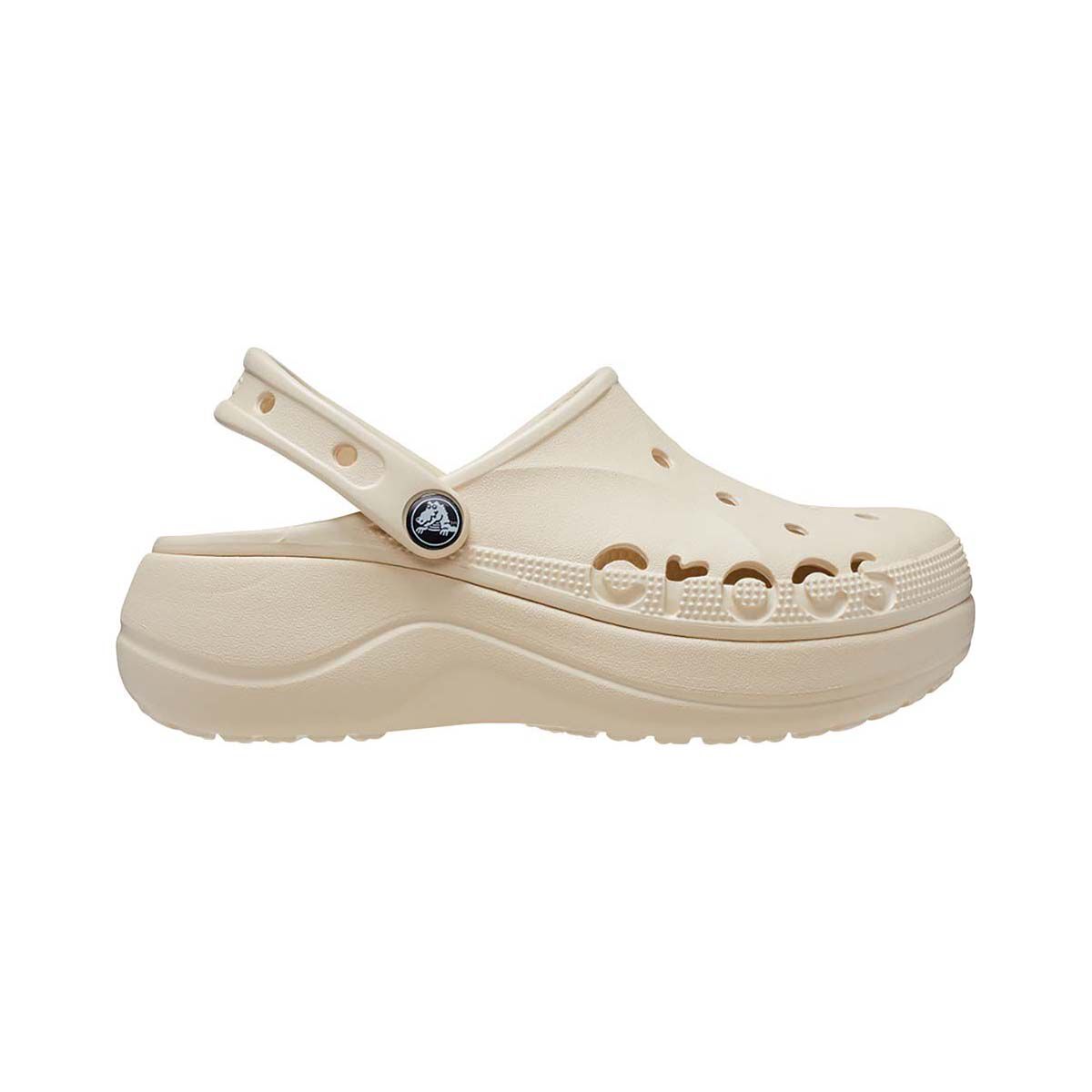 Crocs Women s Platform Baya Clogs Winter White W8 BCF