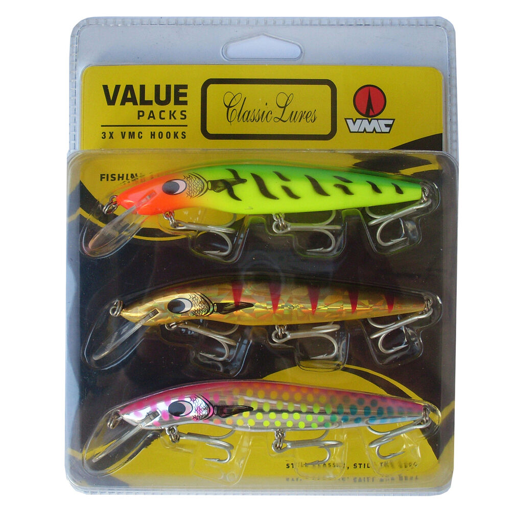 Bomber Barra Hard Body Lure Triple Pack BCF