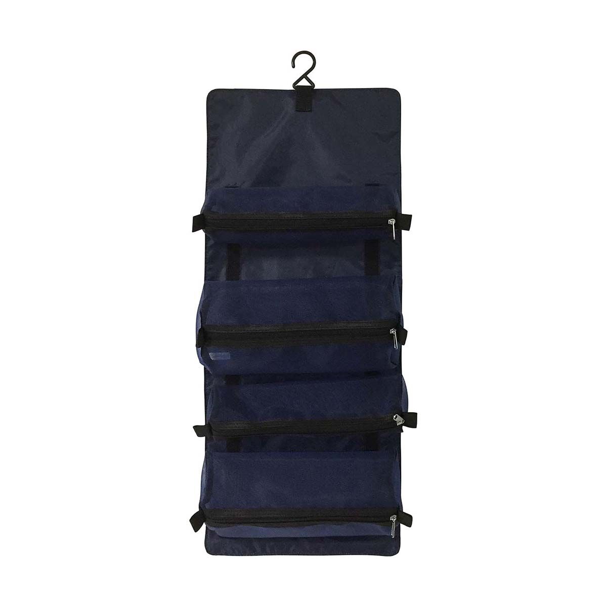 Wanderer Hanging Travel Toiletry Organiser Navy, Navy, bcf_hi-res