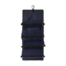 Wanderer Hanging Travel Toiletry Organiser Navy, Navy, bcf_hi-res