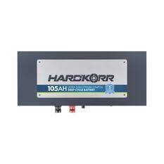 HardKorr 105Ah Lithium Lifepo4 Slimline Deep Cycle Battery with Bluetooth, , bcf_hi-res