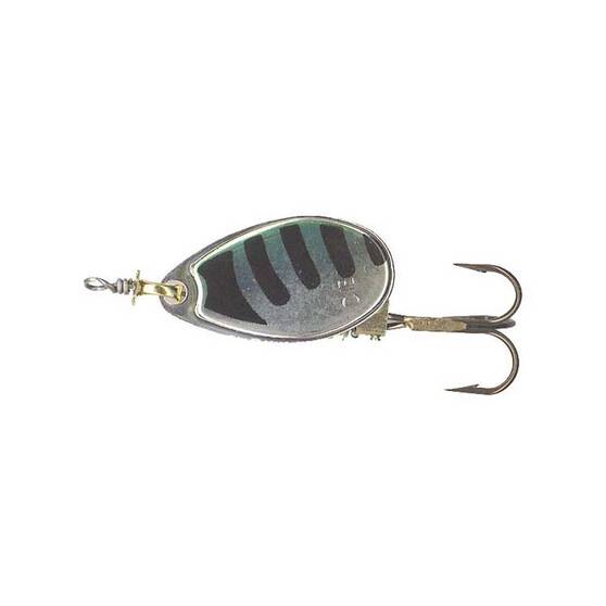 Celta Spinner Lure Size 3 Silver Green Black, Silver Green Black, bcf_hi-res