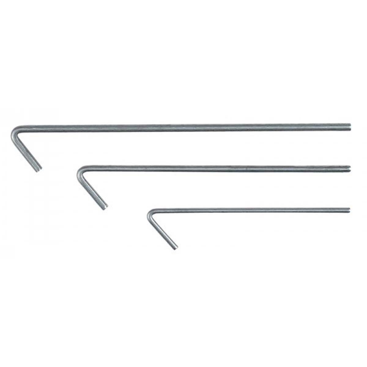 OZtrail Galvanised Tent Peg 225x6.3mm, , bcf_hi-res