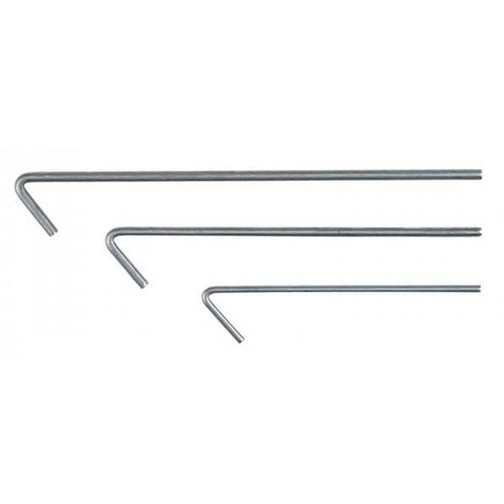 OZtrail Galvanised Tent Peg 225x6.3mm, , bcf_hi-res
