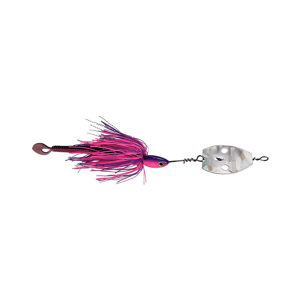 Gangster Bidgee Bomb Spinner Bait Lure 1oz Pink Purple, Pink Purple, bcf_hi-res
