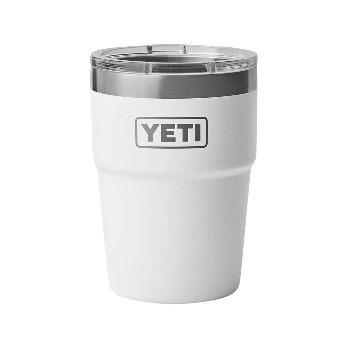 YETI&reg; Rambler&reg; Stackable Cup 16 oz (473ml) White, White, bcf_hi-res