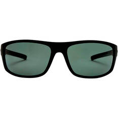 Stingray Flathead Polarised Sunglasses Black with Smoke Lens, , bcf_hi-res