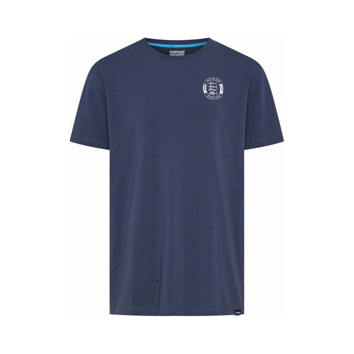 Nomad Men's Trophy Badge Short Sleeve Tee Navy S, Navy, bcf_hi-res