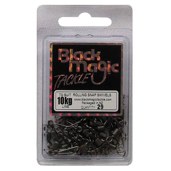 Black Magic Rolling Snap Swivel 29 Pack, , bcf_hi-res
