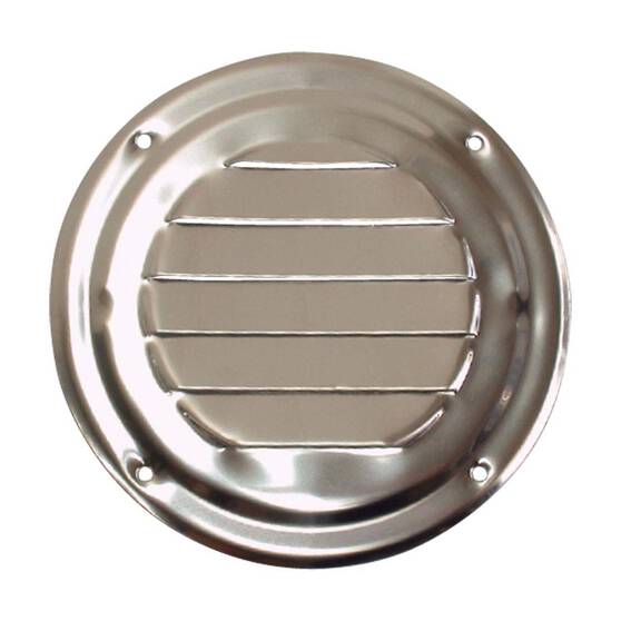 BLA 102mm Round Stainless Steel Louvre Vent, , bcf_hi-res