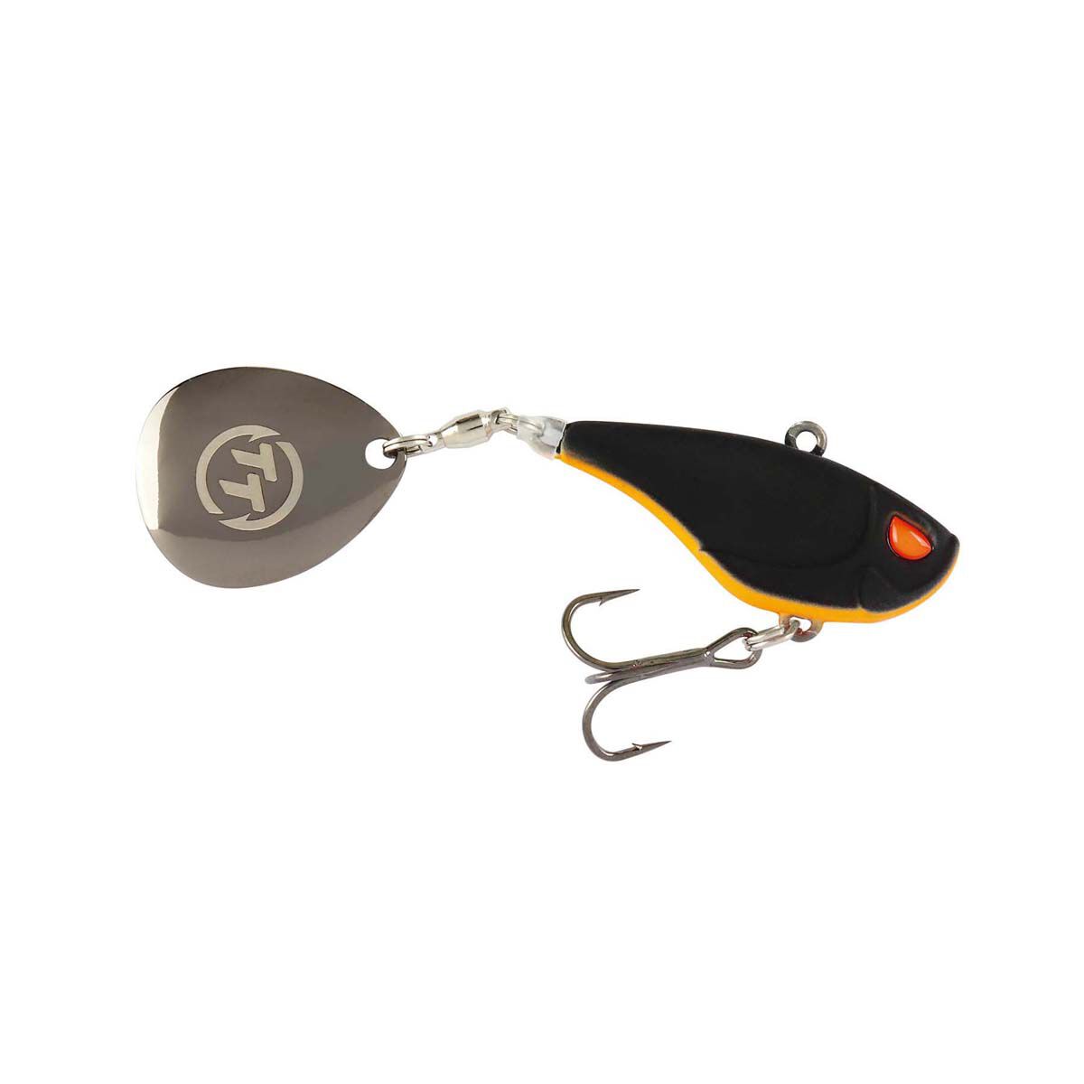 TT Fishing Flashpoint+ Tail Spinner Lure 43mm Nightmare, Nightmare, bcf_hi-res