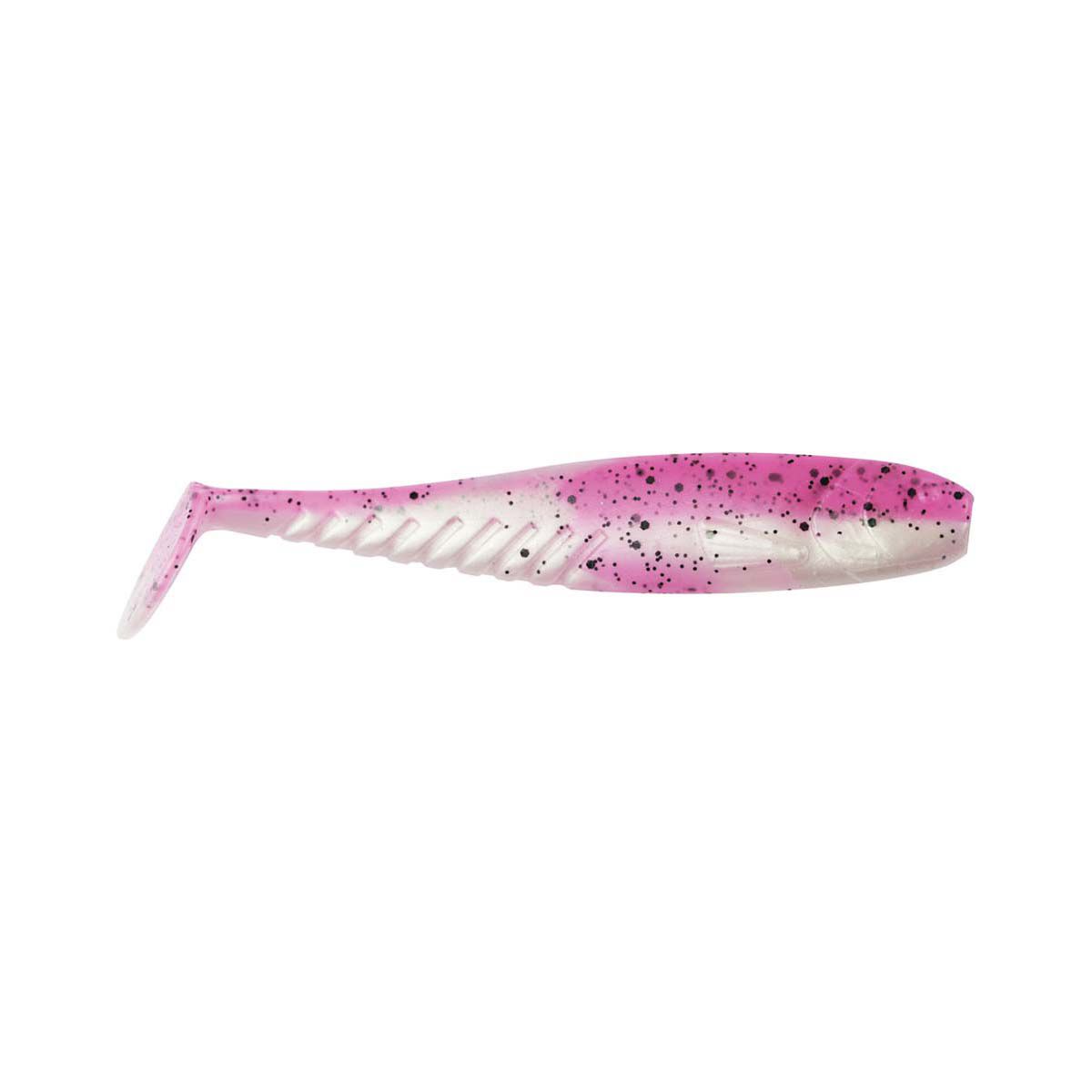 Pro Lure Fish Tail Soft Plastic Lure 105mm Pink Shad UV, Pink Shad UV, bcf_hi-res