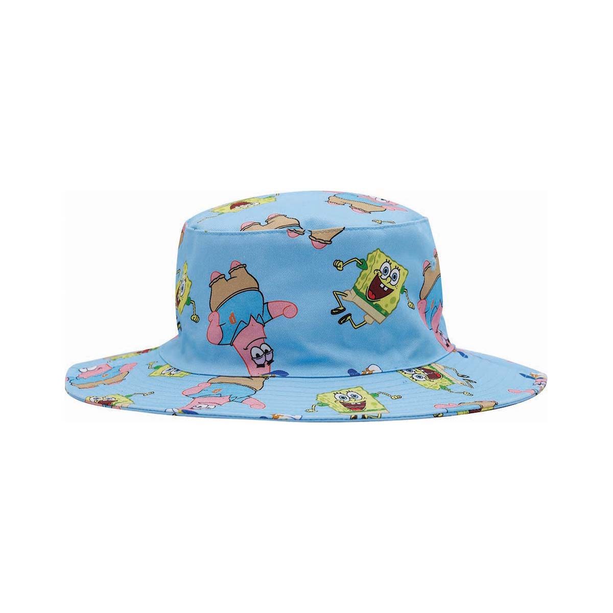 SpongeBob Youth Bucket Hat Blue OSFM, Blue, bcf_hi-res
