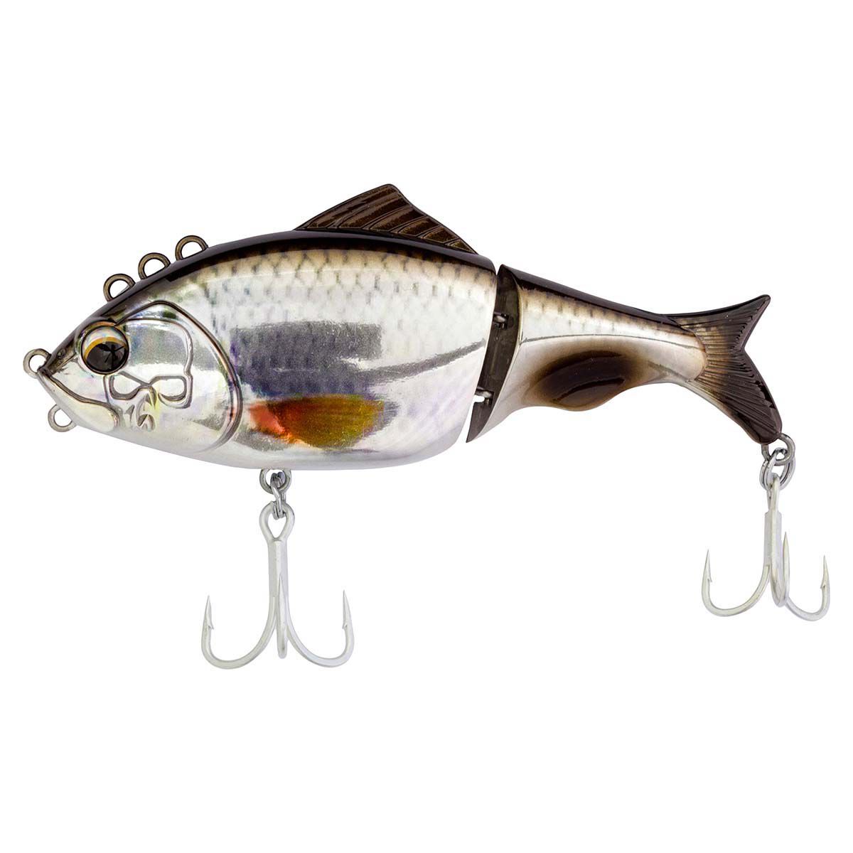 Bone Focus Swimbait Lure 130mm Silver Roach BCF