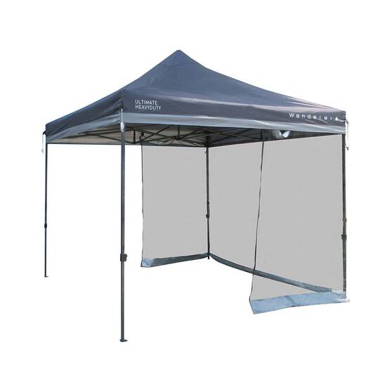 Wanderer Ultimate Double Mesh Gazebo Wall 6m, , bcf_hi-res