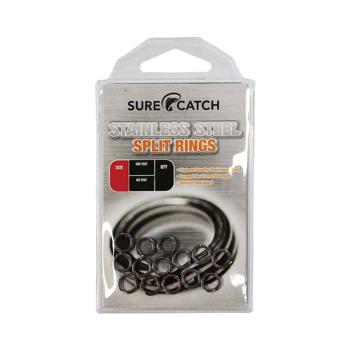 Stainless steel split rings fishing on sale