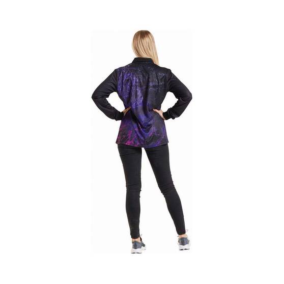Daiwa Women's Storm Fishing Shirt, Black, bcf_hi-res