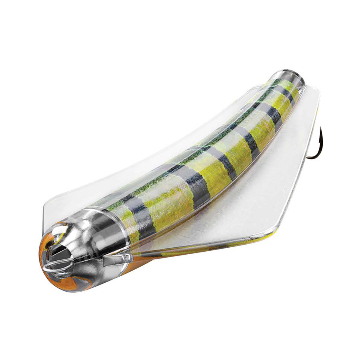 Wigston Tassie Devil Live Skin Hard Body Lure 13.5g Peacock Bass, Peacock Bass, bcf_hi-res