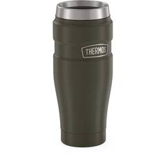 Thermos King Stainless Steel Tumbler 470ml Matte Army, , bcf_hi-res