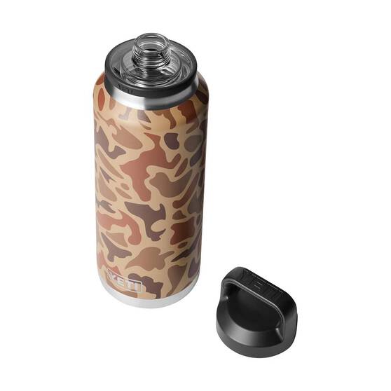 YETI® Rambler® Bottle 46 oz (1.4 L) with Chug Cap Wetlands Camo, Wetlands Camo, bcf_hi-res