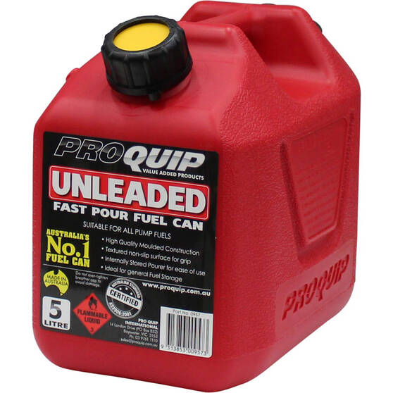 Pro Quip Petrol Jerry Can 5 Litre, , bcf_hi-res