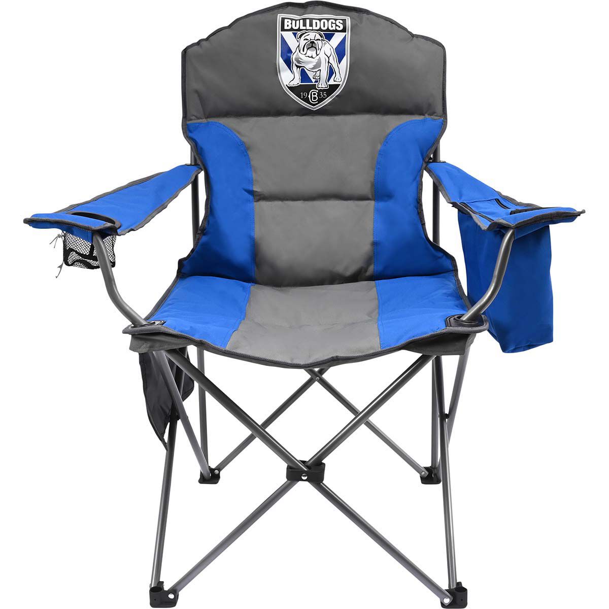 NRL Canterbury Bulldogs Camp Chair 130kg, , bcf_hi-res