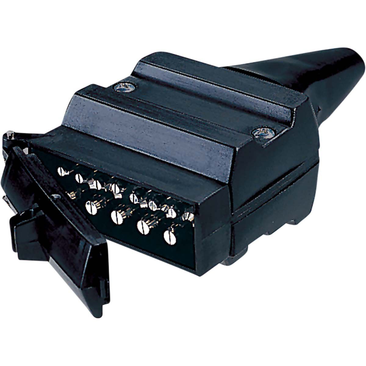 Narva Trailer Plug, Flat - 12 Pin, , bcf_hi-res