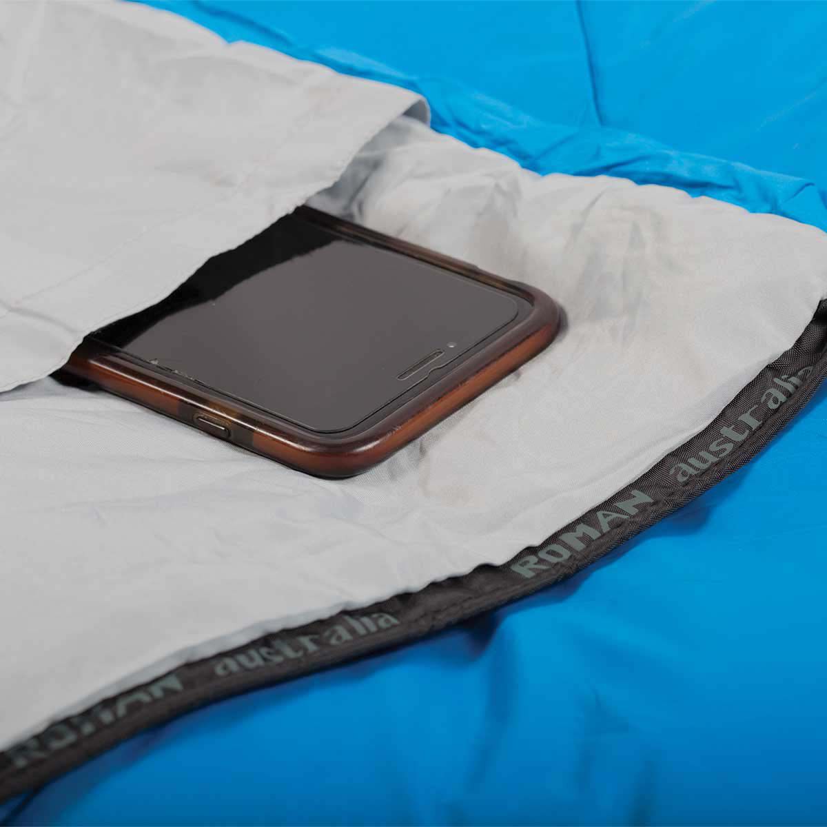 Roman Palm IV +5&deg;C Sleeping Bag - Reef Blue, , bcf_hi-res