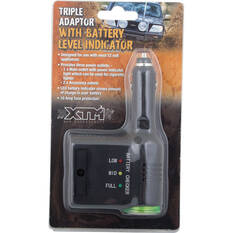 XTM Adaptor Triple with Batt Level Indicator 12V 10A, , bcf_hi-res