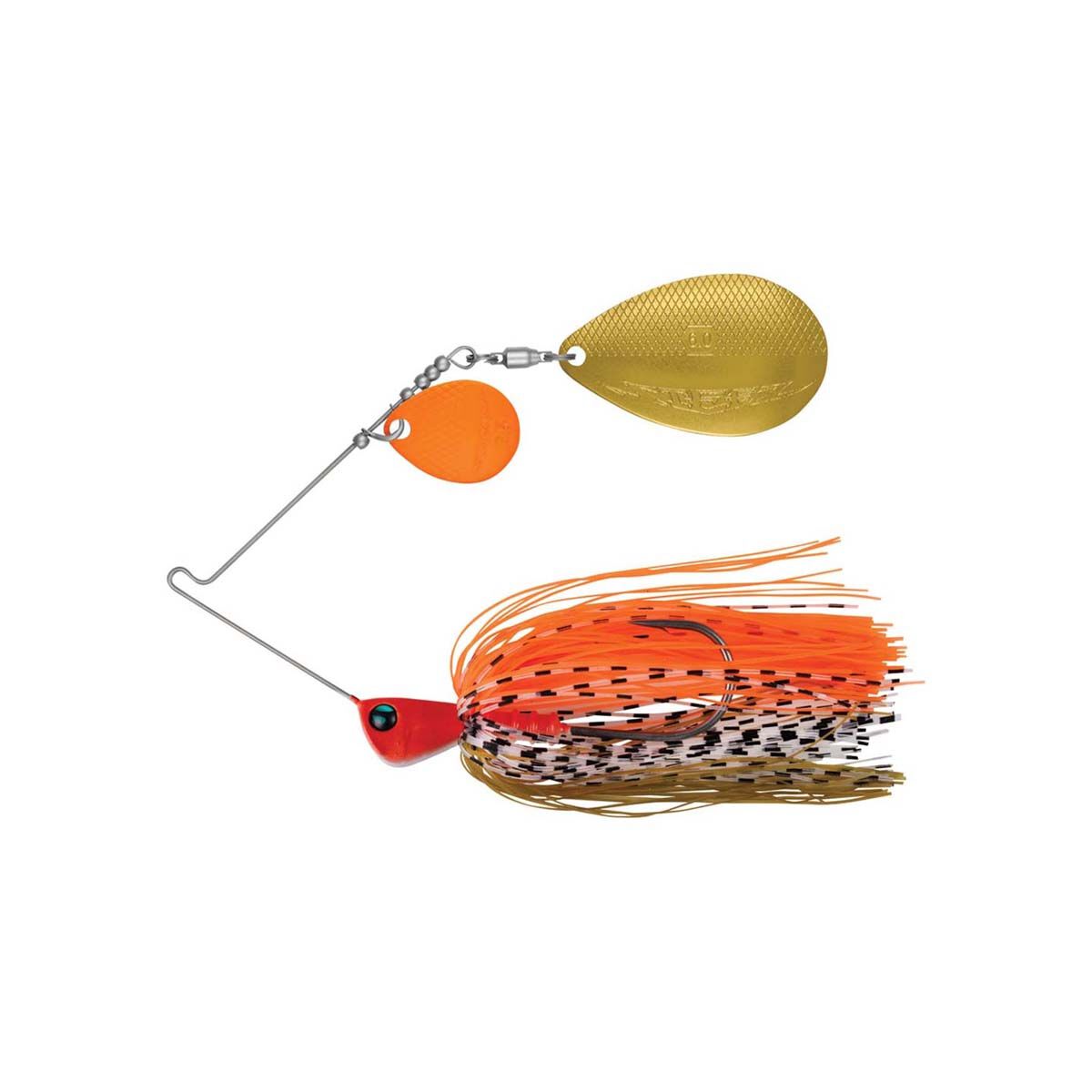 Daiwa Steez Asroc Spinnerbait Lure 1/2oz Sunset Zebra, Sunset Zebra, bcf_hi-res