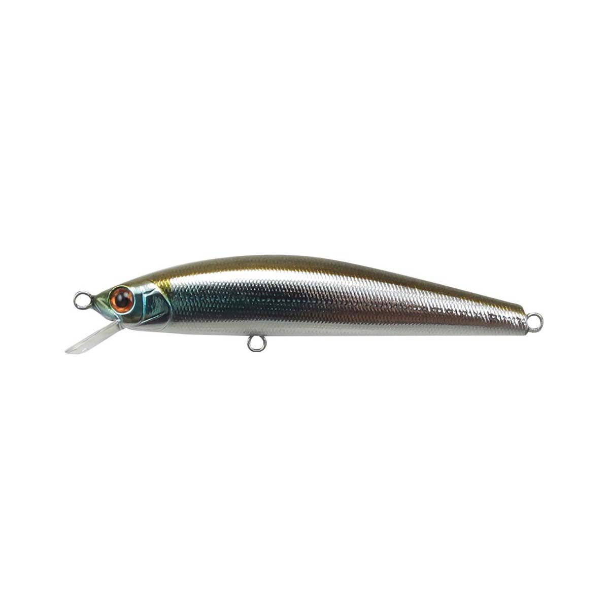 Atomic Hards Jerk Minnow Hard Body Lure 80mm Silver Wolf BCF