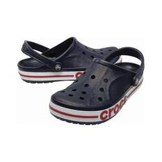 Crocs Unisex Bayaband Clogs, Navy/Pepper, bcf_hi-res