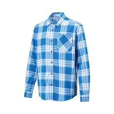 OUTRAK Unisex Flannel Shirt, Blue, bcf_hi-res