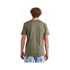 Quiksilver Men's Camouflage Short Sleeve Tee, Olive, bcf_hi-res