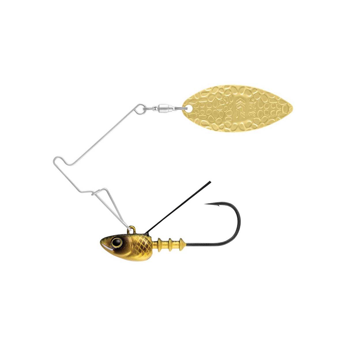Daiwa BH Jig Spinner Lure 10g Gold Ayu, Gold Ayu, bcf_hi-res