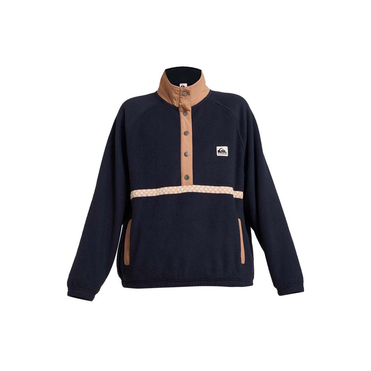 Quiksilver Women&rsquo;s Compass Sherpa Fleece Blue Nights S, Blue Nights, bcf_hi-res