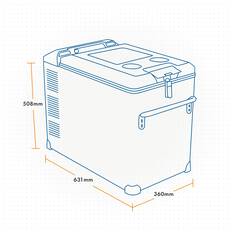 Engel MT-V45F Fridge Freezer 40L, , bcf_hi-res