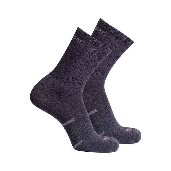 Macpac Hiking Socks - 2 Pack, , bcf_hi-res