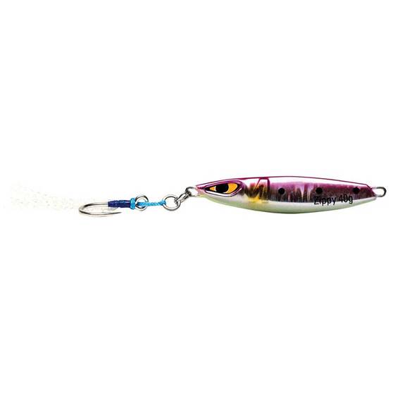 Mustad Zippy Jig Lure 40g Pink Sardine, Pink Sardine, bcf_hi-res