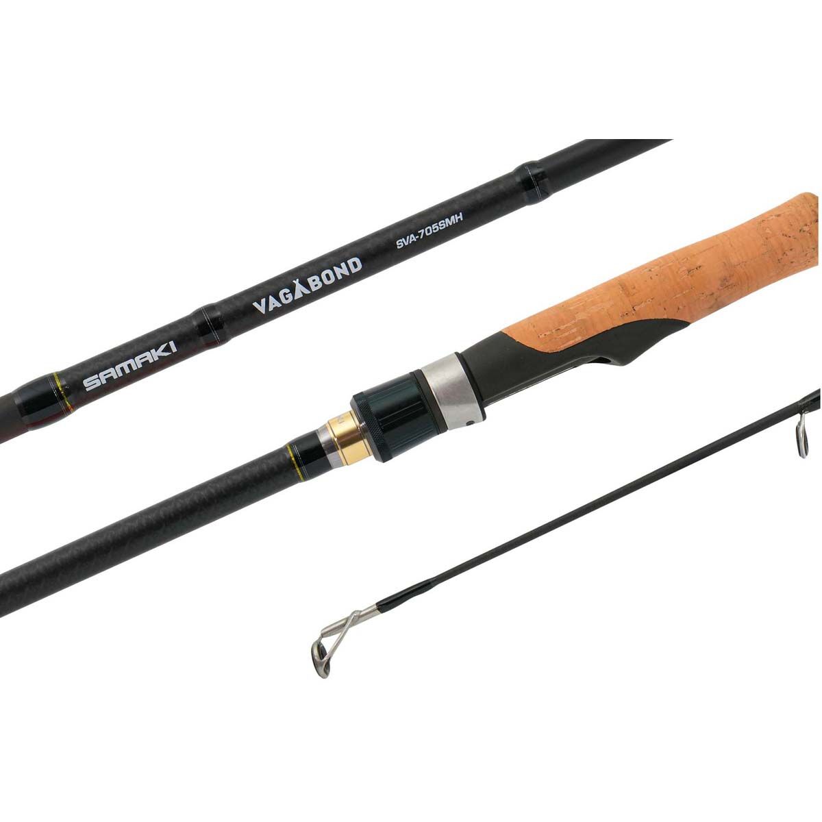 Samaki Vagabond Spinning Travel Rod, , bcf_hi-res