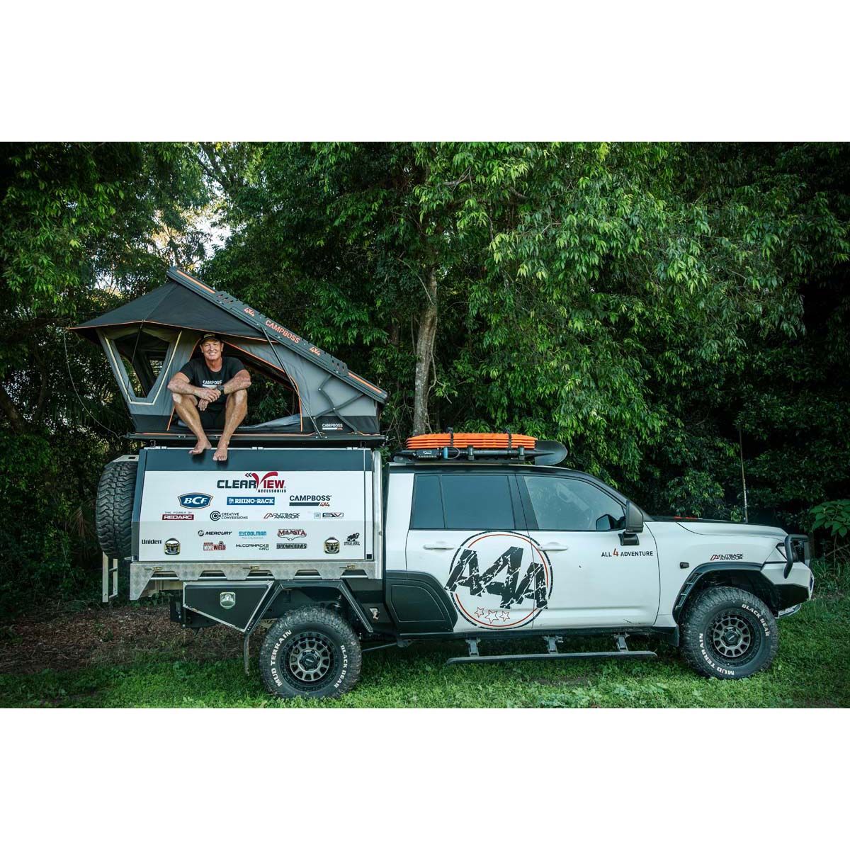 CampBoss&reg; Ultra X 1.4 Roof Top Tent, , bcf_hi-res