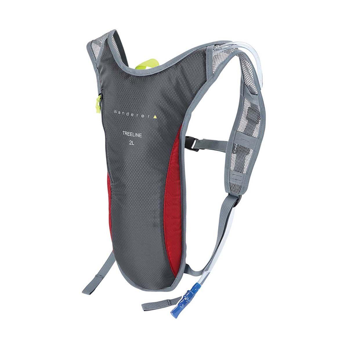 Wanderer Treeline 2L Hydration Pack Red, Red, bcf_hi-res