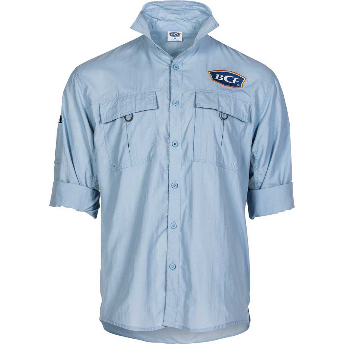 BCF Men s Long Sleeve Fishing Shirt Spray XL BCF